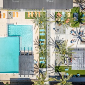 Aerial Pool View Aerial Pool View