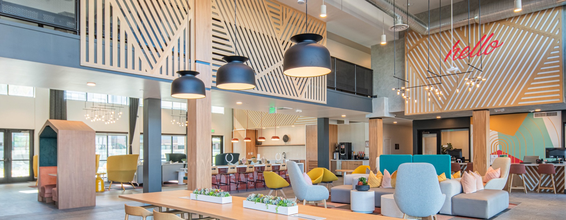 large open clubhouse